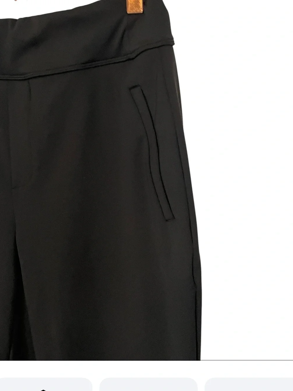 Halara Flex DayStretch Mid Rise Side Zipper Pocket Work Flare Pants